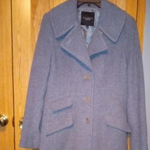 Never Worn Talbot's Collection Wool Blend Long Trench Dress Coat Size 10
